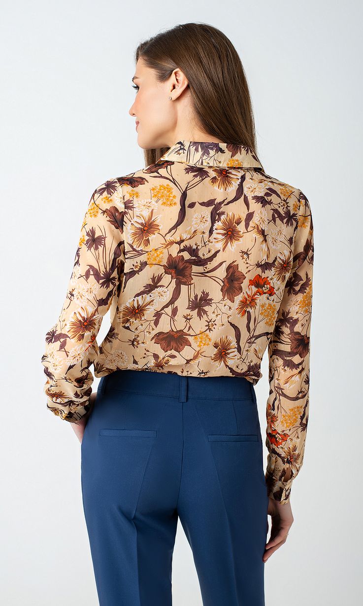Blouse MARIKA #442 bezhevyj