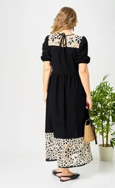 Dress Ava fashion M-192 chernyj