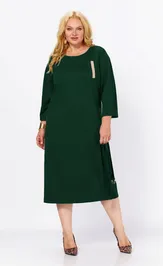 Dress Milora 1498 izumrud
