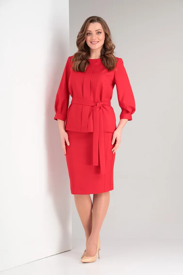Garnitur Vilena-fashion #780 krasnyj