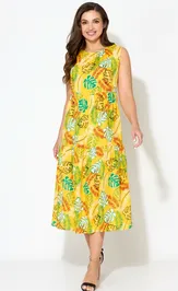 Dress STEFANY 863 zheltyj