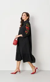 Sukienka PND 89380 chernyj