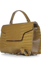 сумка женская 13524 горчич/бежев