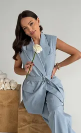 Waistcoat TND M505 goluboj
