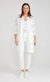 Sweter BONADI 2214 belyj