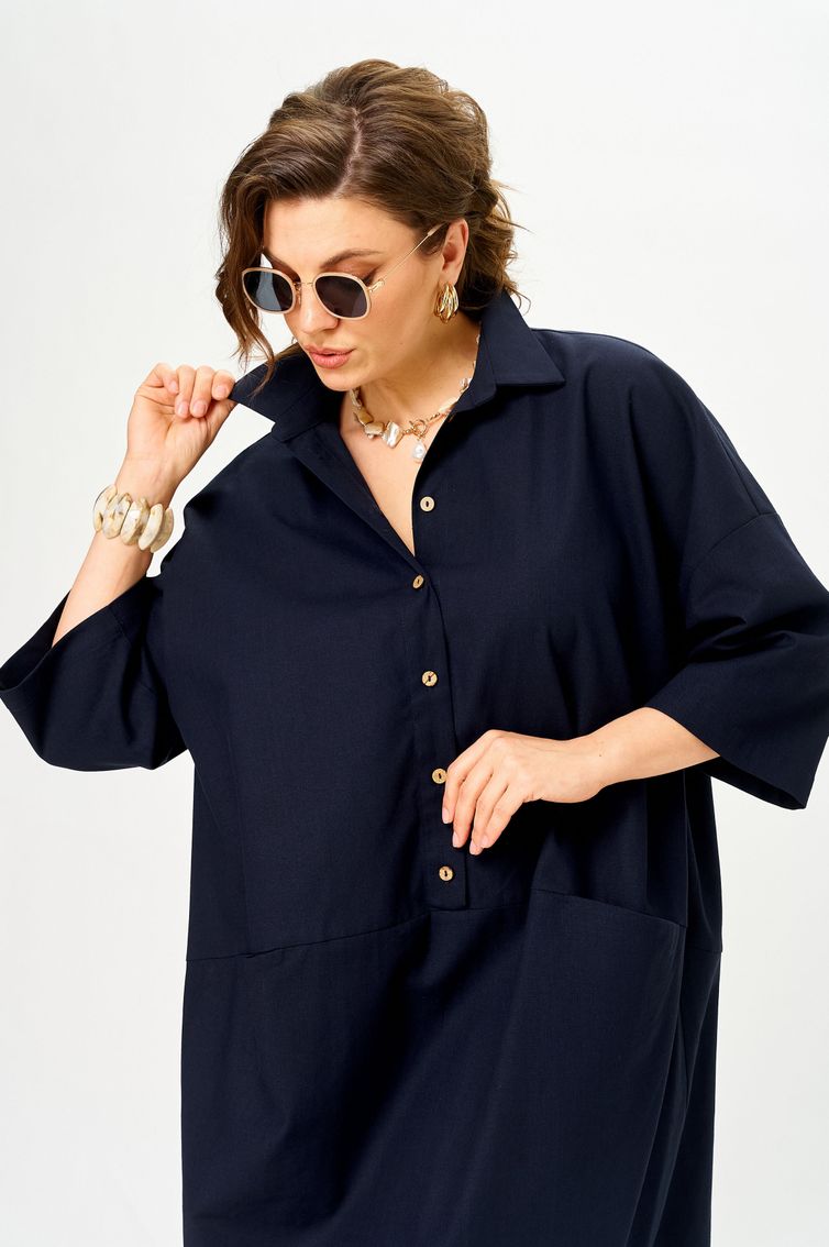 Платье SOVA арт. 11329 синий