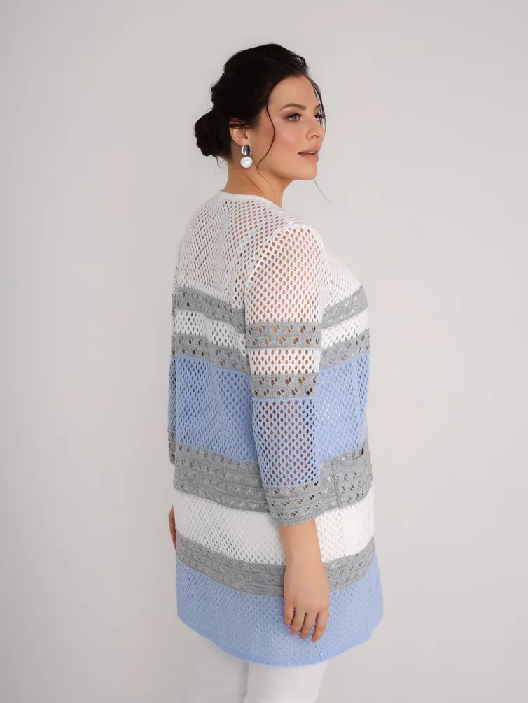 Sweter BONADI #1949 goluboj