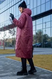 Пальто LS арт. 5018/1 вин