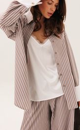 Trousers DILIA 4008 korichnevyj