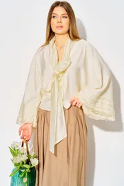 Blouse LAIKONY #L-934-1 zhemchuzhnyj