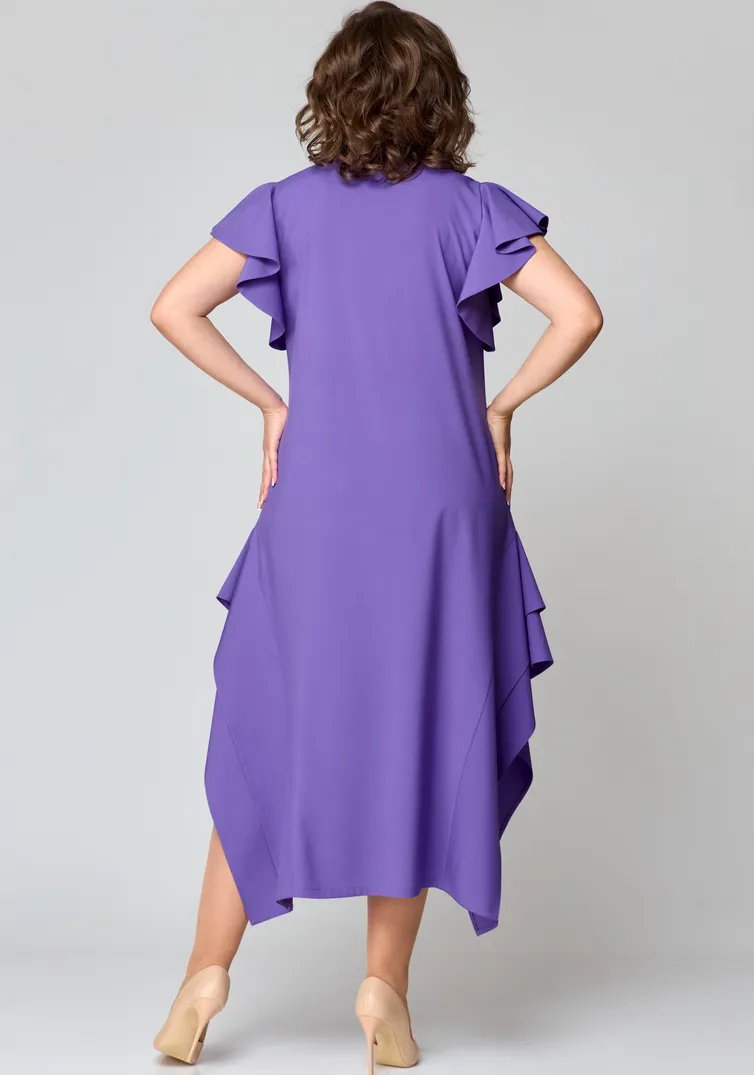 Sukienka EVA GRANT #7297K lavanda