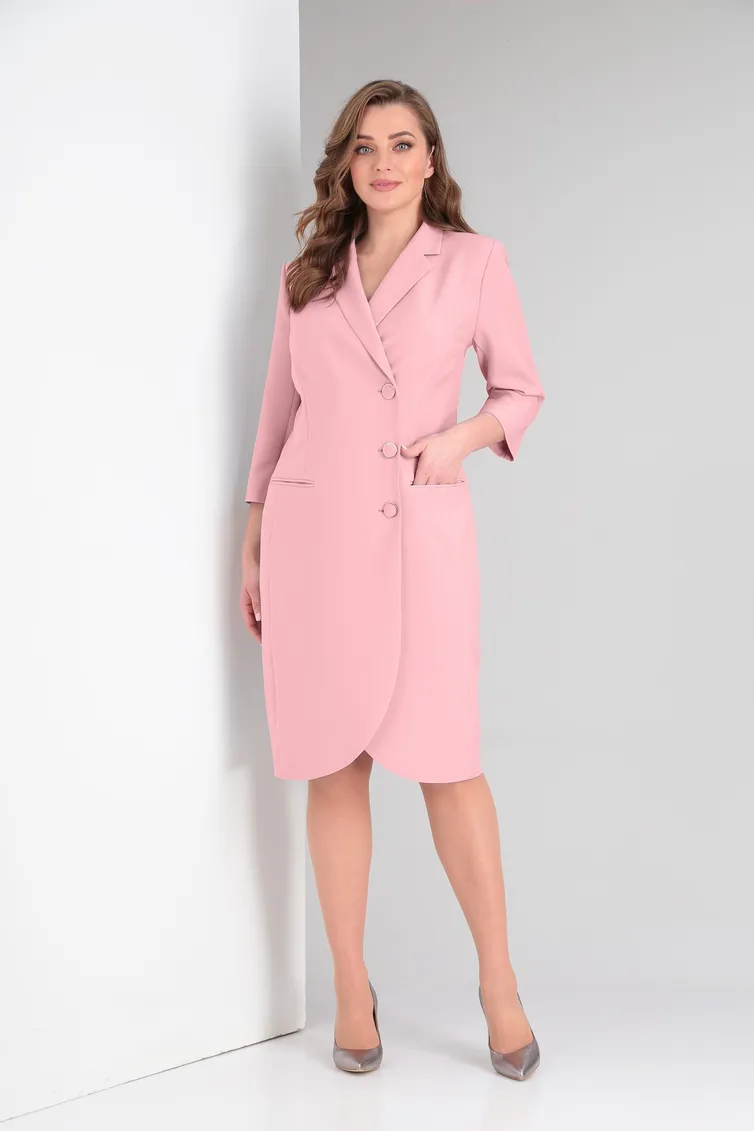 Sukienka Vilena-fashion #773 pudra