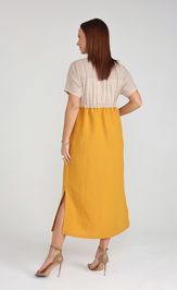 Sukienka BONADI 1964 oxra