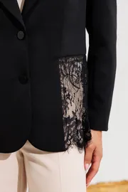 Suit Mubliz #355 chernyj+bezh