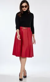 Skirt Klever 0225 krasnyj