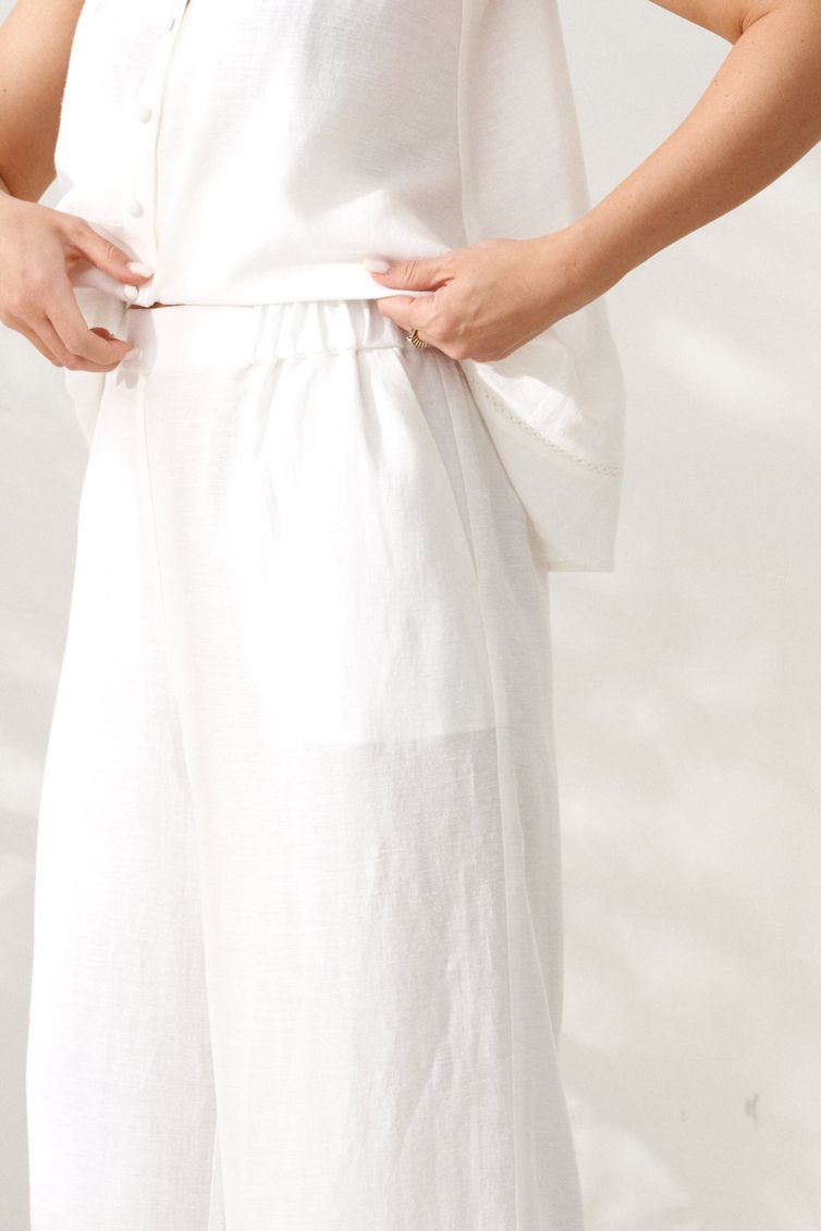 Костюм PAPAYA арт. P1685-1 белый двойка