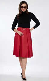 Skirt Klever 0225 krasnyj