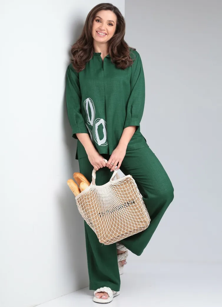 Garnitur Vilena-fashion #889 izumrud