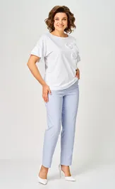Брюки Rumoda 2289 голубой
