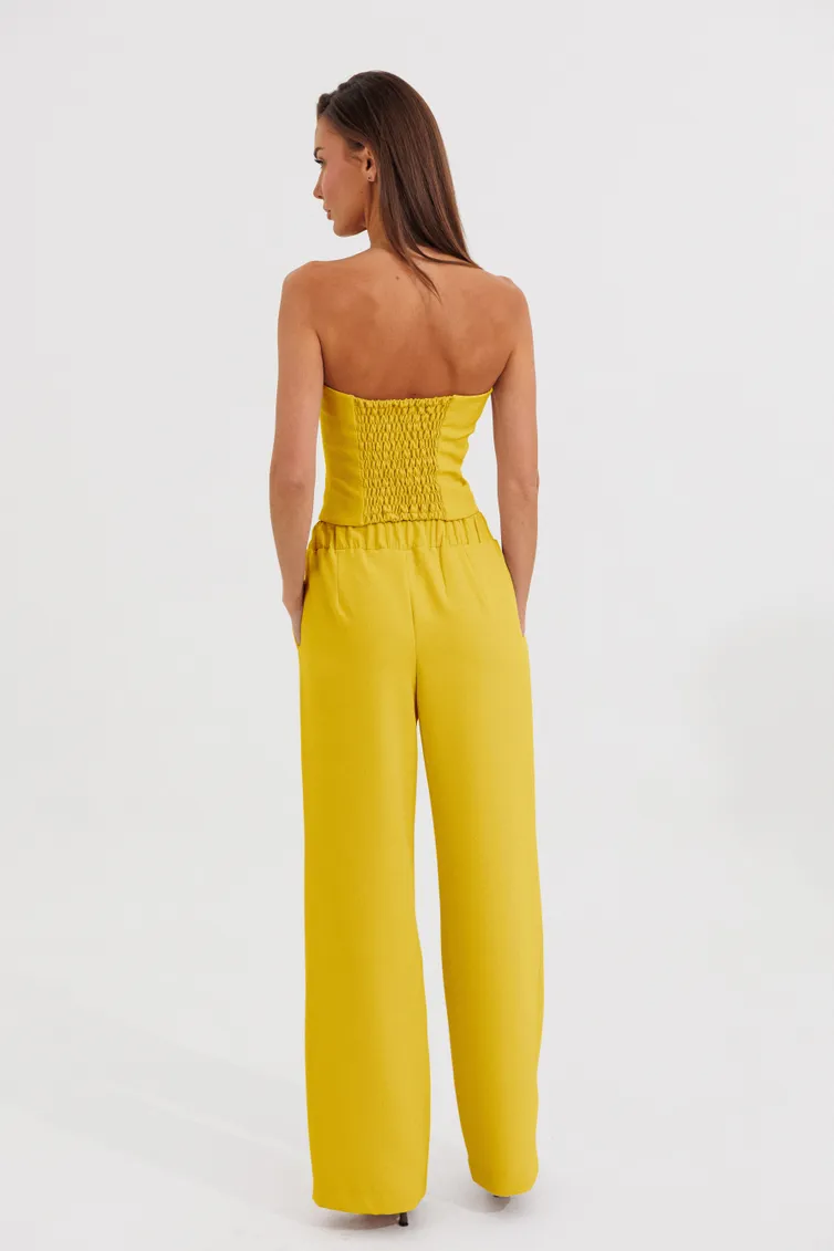 Trousers V&N fashion #1150_zheltyj