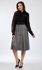 Skirt Klever 0225 seryj