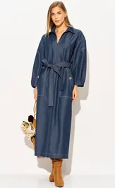 Dress LAIKONY L-594 temno-sinij