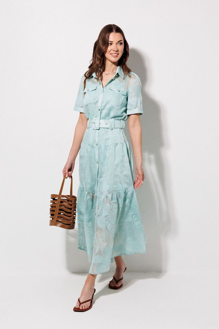 Платье Люше арт. 4364 мята