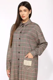 Sukienka Faufilure #S1238 bezhevyj
