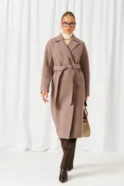 Coat Beautiful & Free #9023 kapuchino