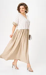 Платье Michel Chic 2181 бежевый