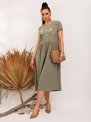 Платье Galean Style арт. 965 хаки