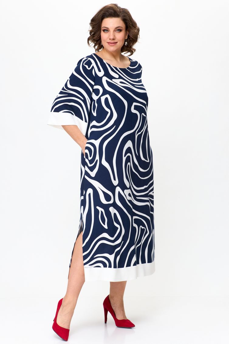 Платье Karina Delux арт. М-1245 синий