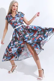 Dress DS Trend #P-4632 (Vdoxnovlyayushhaya istoriya, print)