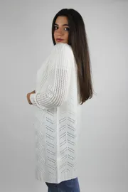 Cardigan Polesie #S2503-20 1S1065-D43 surovyj 158
