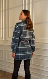Рубашка Dilana Vip 2127 сине-голубой