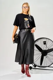 Юбка Ava fashion арт. М-237 черный