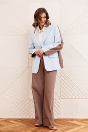 Костюм GIZART арт. 5368 голубой, капучино