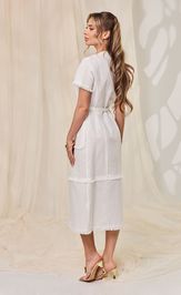 Sukienka Golden Valley 44281 belyj