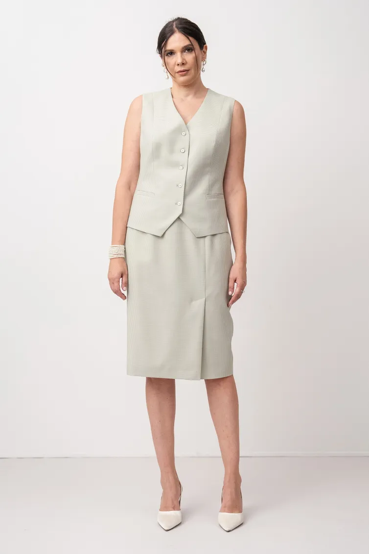 Skirt FASHION CENTRE #Psh-4136 evkalipt