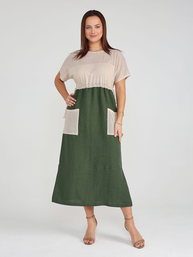 Платье BONADI арт. 1964 зеленый