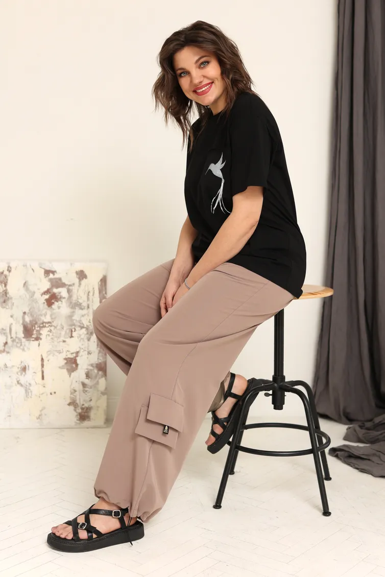 Брюки BegiModa арт. 6002 визон