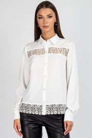 Blouse VIZAVI #737 molochnyj