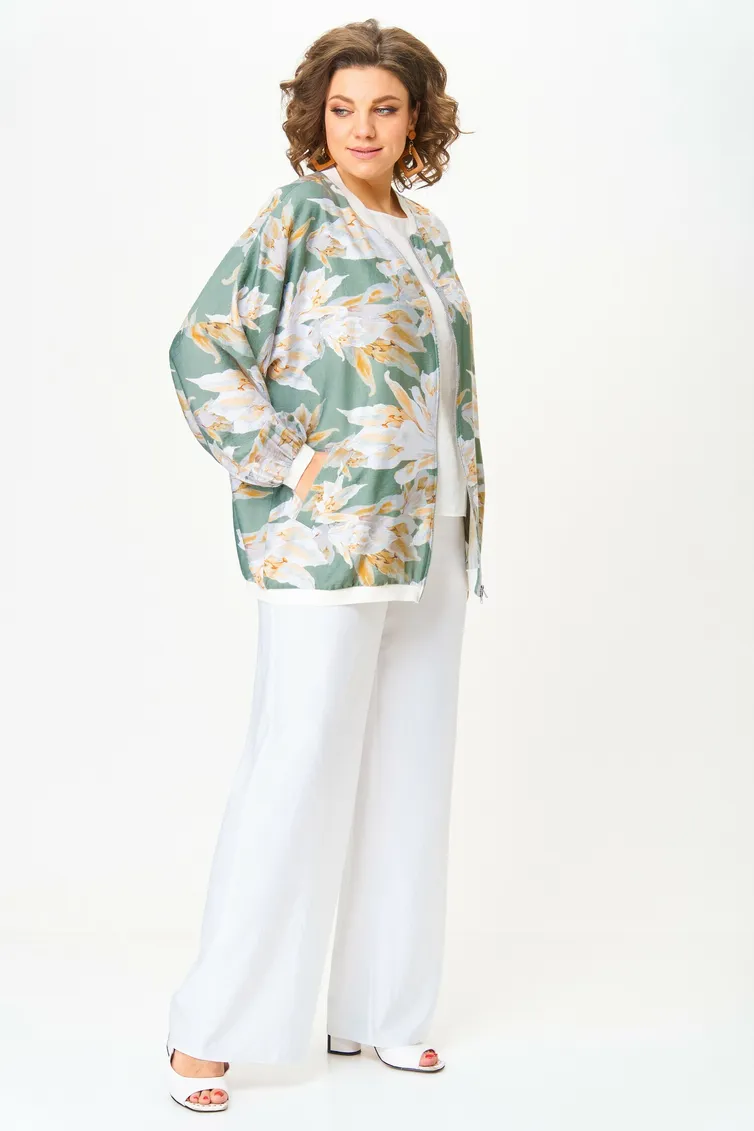 Zestaw Ladis Line #1567 cvety+belyj
