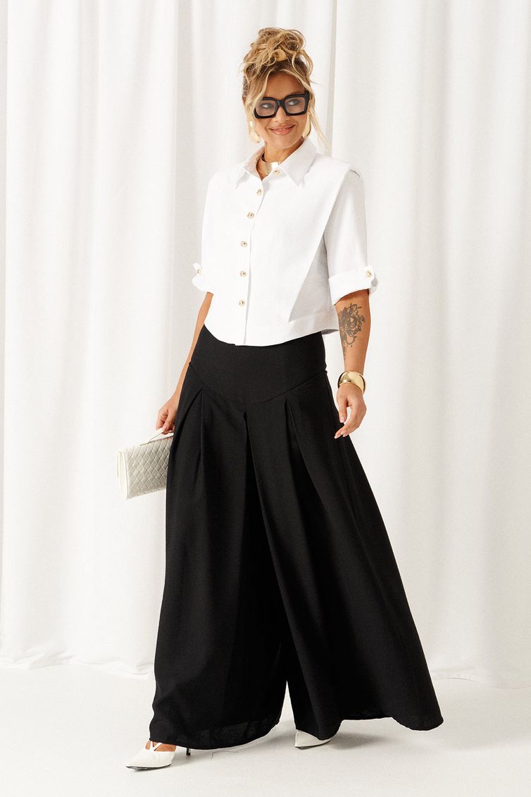 Комплект Beautiful & Free арт. 6480 бело-черный