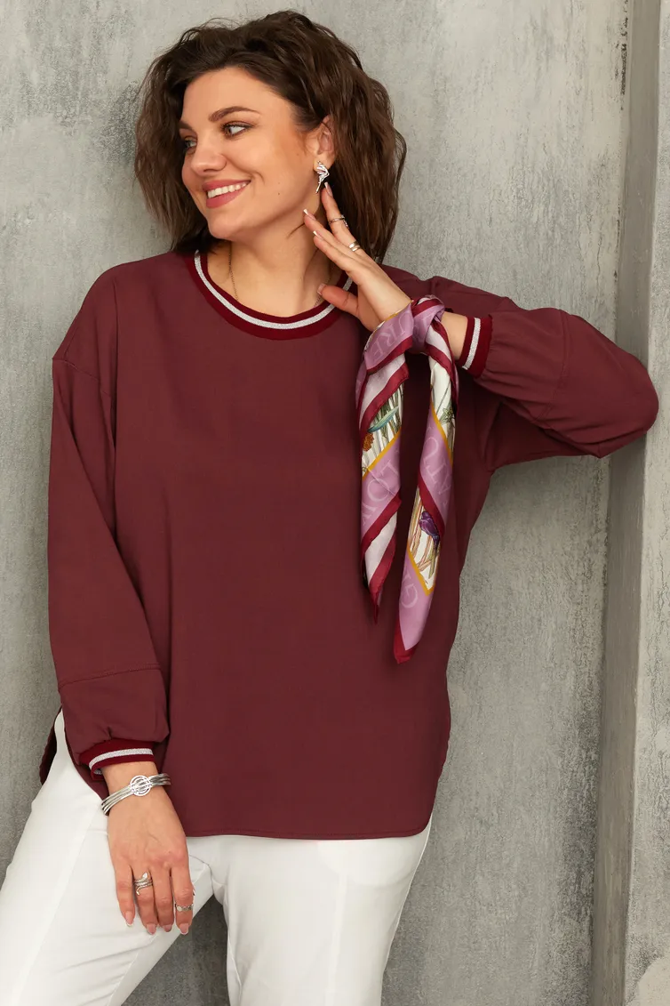Jumper BegiModa #4121 bordo