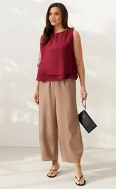 Брюки Alta Moda 1085-1 бежевый