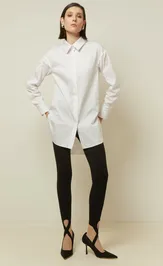 Blouse Elema 2K-12956-1 belyj 170