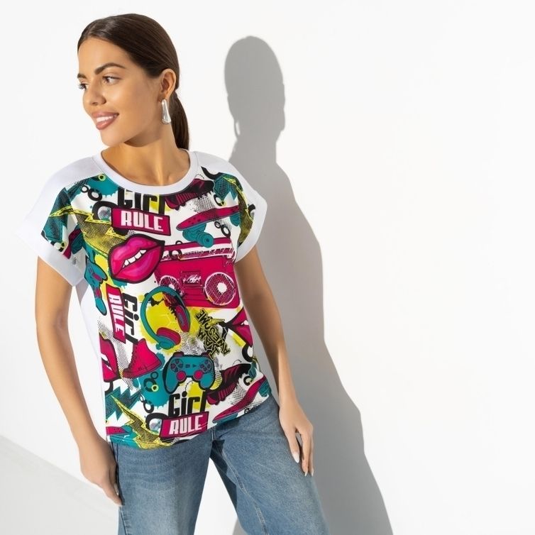 Футболка CHARUTTI арт. Архитектура красоты (взрыв эмоций)