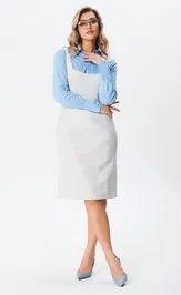 Комплект BARBARA B223 бело-голубой