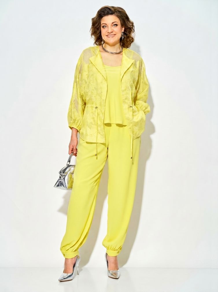 Suit Liliana #1535 limonnyj